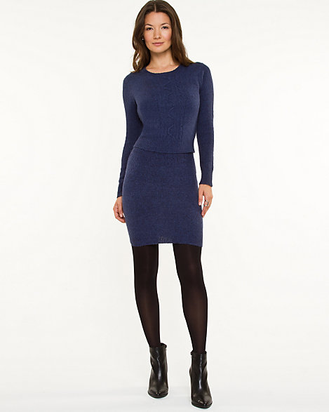 Cable Knit Dress